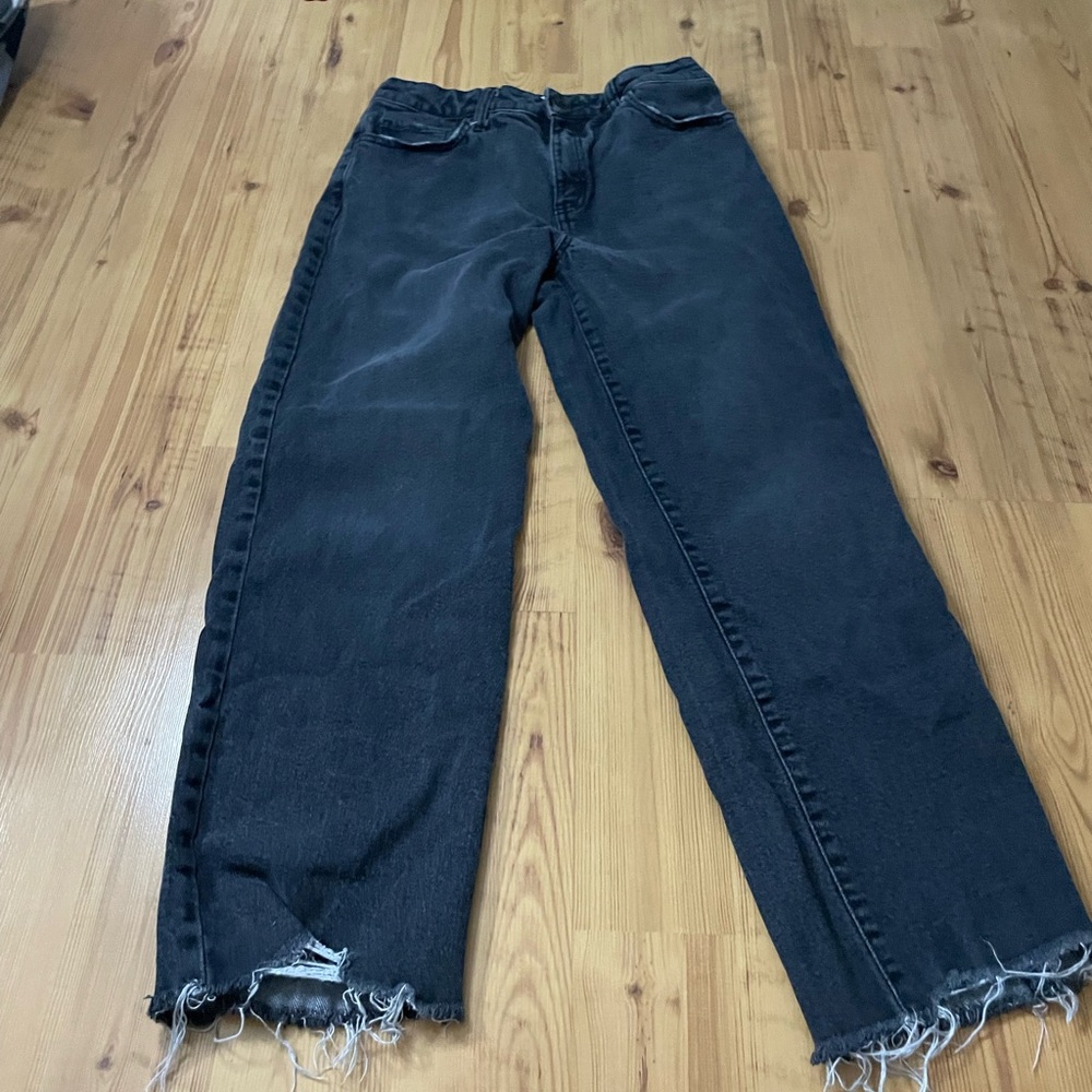 SO Women's Black Straight Leg Jeans